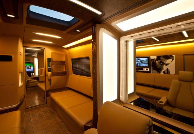 Vanity Vans of Bollywood Stars
