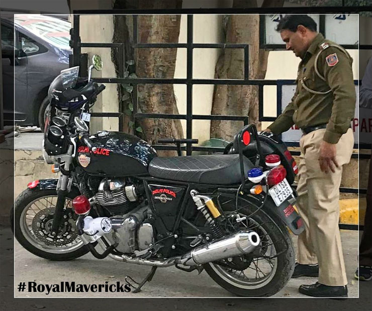 Delhi Police Gets New Motorbike: Royal Enfield Interceptor 650
