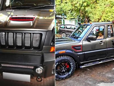 Mahindra Scorpio Mountaineer is an official custom option that you can actually buy