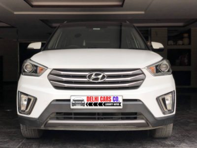 Hyundai White Creta 1.6 SX+ Automatic, 2015/DEC, Diesel | Top Model & 1st Owner