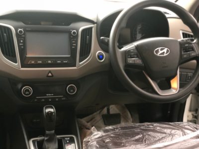Hyundai White Creta 1.6 SX+ Automatic, 2015/DEC, Diesel | Top Model & 1st Owner