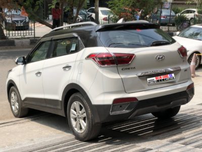 Hyundai White Creta 1.6 SX+ Automatic, 2015/DEC, Diesel | Top Model & 1st Owner