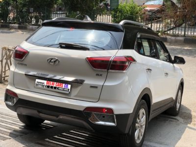 Hyundai White Creta 1.6 SX+ Automatic, 2015/DEC, Diesel | Top Model & 1st Owner
