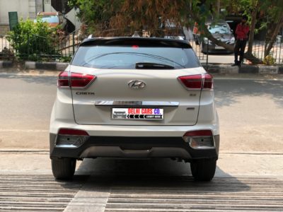 Hyundai White Creta 1.6 SX+ Automatic, 2015/DEC, Diesel | Top Model & 1st Owner