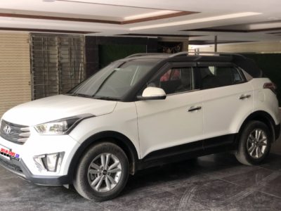 Hyundai White Creta 1.6 SX+ Automatic, 2015/DEC, Diesel | Top Model & 1st Owner