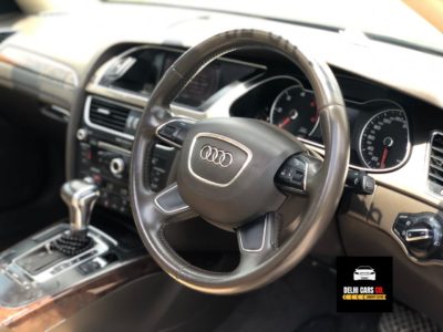 Audi A4 2013 S-Line | 25,000 KMs Only | Sunroof | All Original | 2nd Owner – By DelhiCars.net