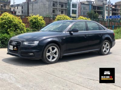 Audi A4 2013 S-Line | 25,000 KMs Only | Sunroof | All Original | 2nd Owner – By DelhiCars.net