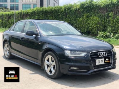 Audi A4 2013 S-Line | 25,000 KMs Only | Sunroof | All Original | 2nd Owner – By DelhiCars.net