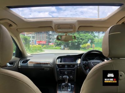 Audi A4 2013 S-Line | 25,000 KMs Only | Sunroof | All Original | 2nd Owner – By DelhiCars.net