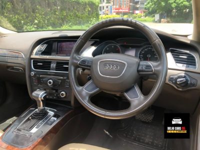 Audi A4 2013 S-Line | 25,000 KMs Only | Sunroof | All Original | 2nd Owner – By DelhiCars.net