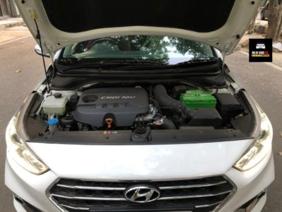 White Verna 1.6 SX CRDI AUTOMATIC 2018 | 1st Owner | 40,000 KMs Only | SUNROOF – By DelhiCars.net