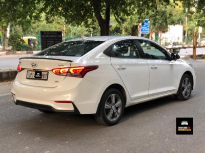White Verna 1.6 SX CRDI AUTOMATIC 2018 | 1st Owner | 40,000 KMs Only | SUNROOF – By DelhiCars.net