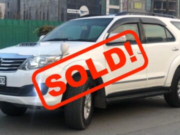 Toyota Fortuner Automatic – 2014 REGD.