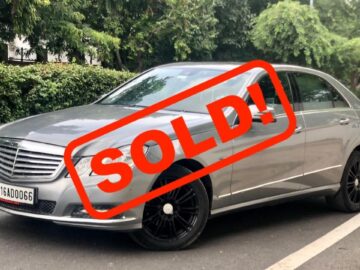 Used Mercedes Benz E200 – 2011 – Petrol – 1st Owner – VIP Number 66