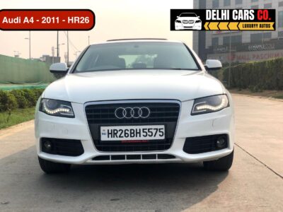 Audi A4 2.0 2011 White – Sunroof – HR26