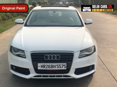 Audi A4 2.0 2011 White – Sunroof – HR26