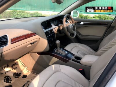 Audi A4 2.0 2011 White – Sunroof – HR26