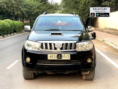 FORTUNER 3.0 4×4 2010 Black Manual Diesel