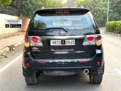 FORTUNER 3.0 4×4 2010 Black Manual Diesel