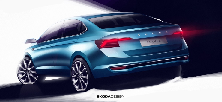 2021 Skoda Slavia Sedan: What it’ll look like [Video]