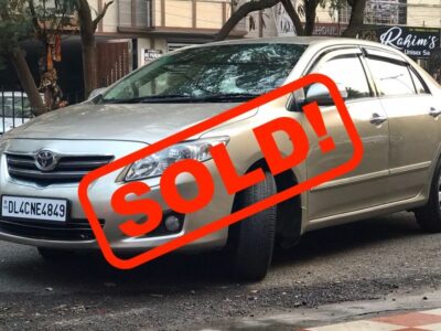 Corolla Altis 1.8 G Petrol 2010 – INR 3.50 LAKH