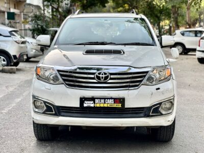 TOYOTA FORTUNER 2012/AUGUST – WHITE – INR 11.25 LAKH