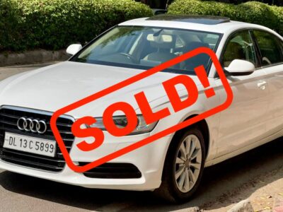 Audi A6 2013 – 38,000 KMs Only – INR 11.95 LAKH